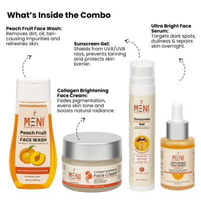Day and night skin care routine