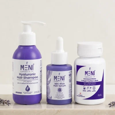 Hair care combo shampoo, serum,caspsules