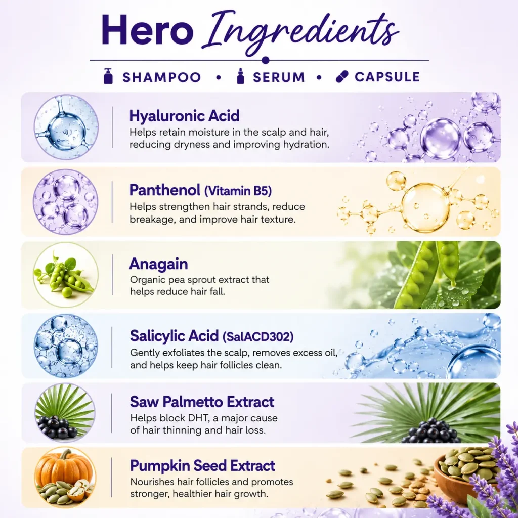 Hero ingredient list